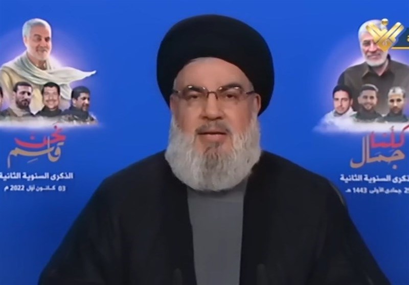 Hezbollah Chief Highlights Gen. Soleimani’s Role in Creating Resistance Front in Iraq, Syria