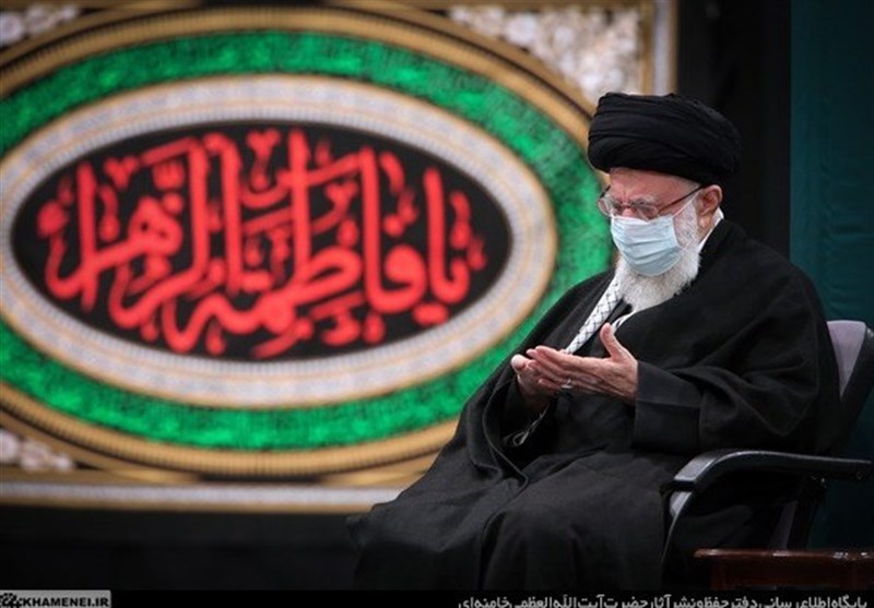 صوت اولین شب مجلس عزای رهبر انقلاب اسلامی برای حضرت زهرا (س)