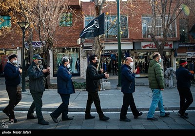 دسته عزاداری بسیج شهرداری تهران