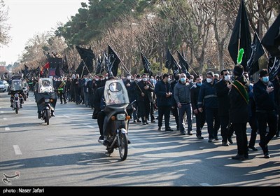 دسته عزاداری بسیج شهرداری تهران