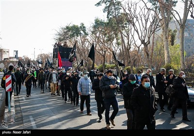 دسته عزاداری بسیج شهرداری تهران