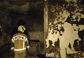 آتش‌سوزی مرگبار در منزل قدیمی + فیلم و تصاویر