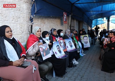 همبستگی با اعتصاب غذای اسیر فلسطینی «ابوهواش» + تصاویر 