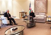 دیدار وزیر جنگ رژیم اسرائیل با پادشاه اردن