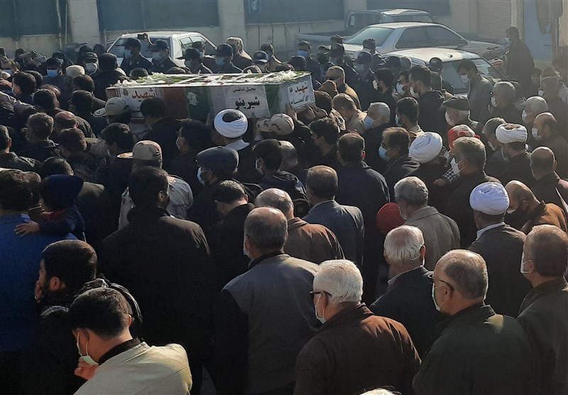 تشییع پیکر مطهر 4 شهید دوران دفاع مقدس در بوشهر به روایت تصویر