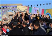 پیکر 5 تن از شهدای دفاع مقدس در استان قزوین تشییع شد