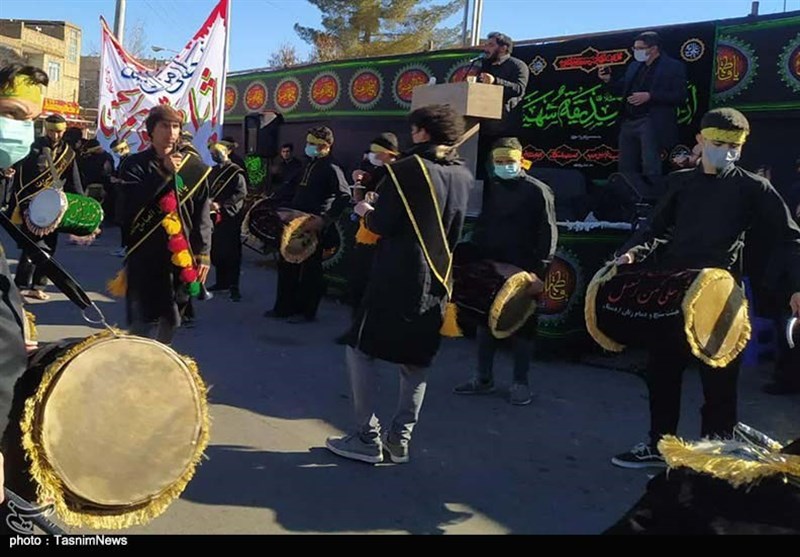 برپایی مراسم &quot;تجمع عزاداران فاطمی&quot; در اردستان به روایت تصویر