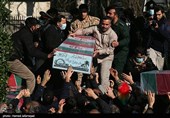 تشییع پیکر 150 شهید دوران دفاع مقدس در تهران - 3