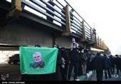 تشییع پیکر 150 شهید دوران دفاع مقدس در تهران - 3