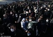 تشییع پیکر 150 شهید دوران دفاع مقدس در تهران - 3