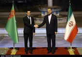 دیدار معاون رئیس جمهور ترکمنستان با امیر عبداللهیان