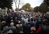 استقبال مردمی از استاندار جدید کرمانشاه / تشکر مردم از رئیس‌جمهور بابت انتخاب استاندار بومی و ولایی