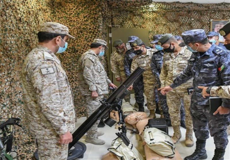 تمرینات نظامی مشترک نیروهای سعودی و اردنی