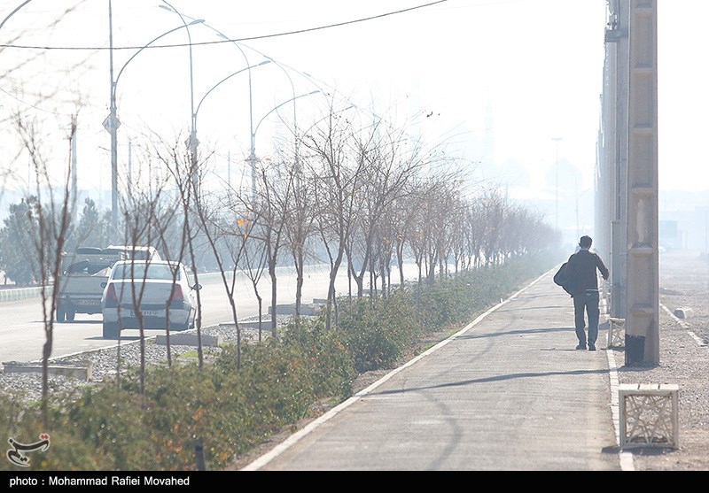 کیفیت هوای برخی شهرستان‌های کرمانشاه در وضعیت هشدار قرار گرفت
