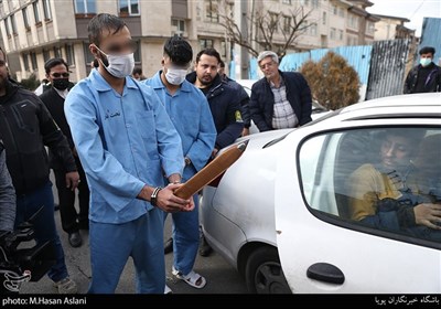  بازسازی صحنه حمله اوباش به مردم در منطقه ۲۲ تهران + تصاویر 