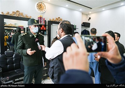 سرهنگ پیام کاویانی رئیس پلیس امنیت تهران