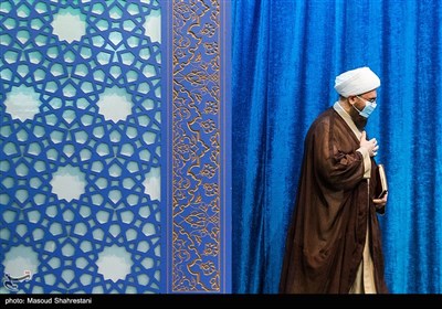 ورود حجت‌الاسلام محمدجواد حاج‌علی‌اکبری خطیب نماز جمعه این هفته تهران 
