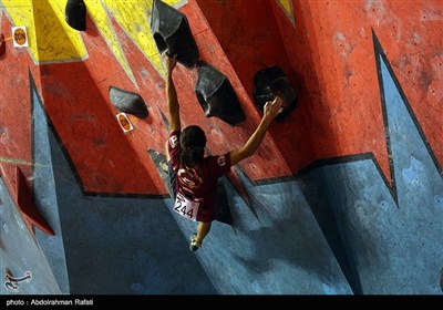 مسابقات سنگنوردی انتخابی جام فجر - همدان 