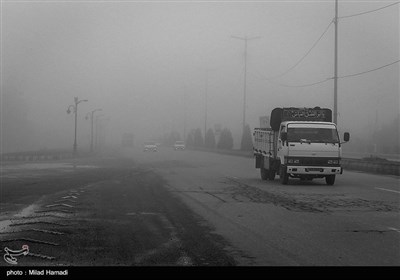 هوای مه آلود - خوزستان