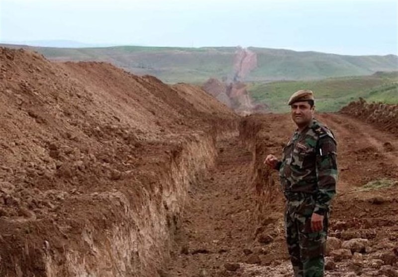 حفر کانال مرزی بین سوریه و عراق