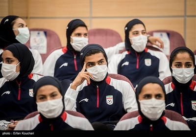 بدرقه تیم ملی فوتبال زنان به جام ملت‌های آسیا