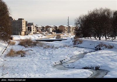 بارش برف در ارومیه