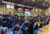 برگزاری مراسم تشییع و خاکسپاری شهدای گمنام در وزارت ورزش