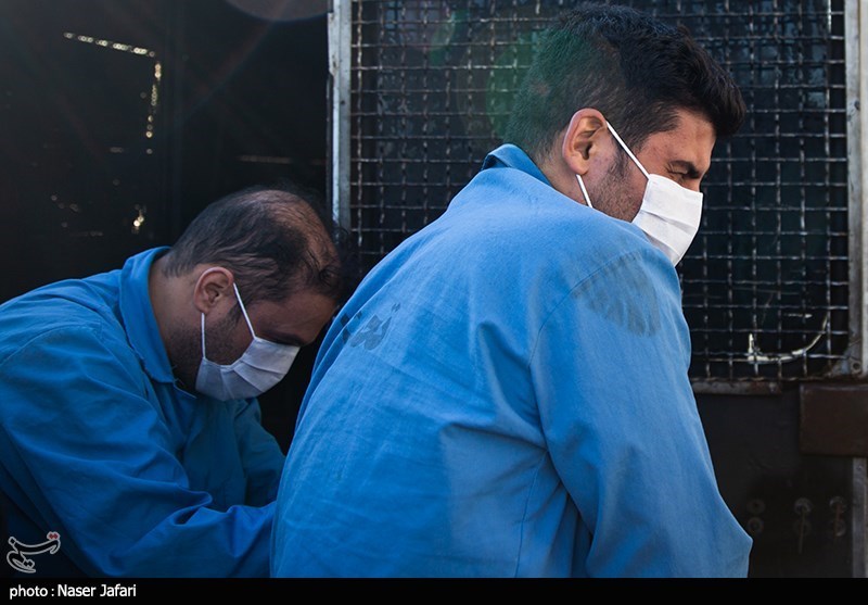 بازداشت اوباش کری‌خوان توسط پلیس امنیت تهران