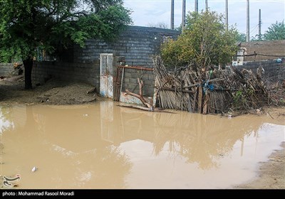 خسارات سیل در روستاهای هرمزگان