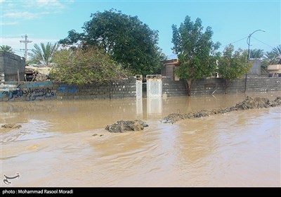 خسارات سیل در روستاهای هرمزگان