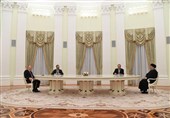 رئیسی در دیدار با پوتین: هیچ محدودیتی برای گسترش و توسعه روابط با روسیه نداریم