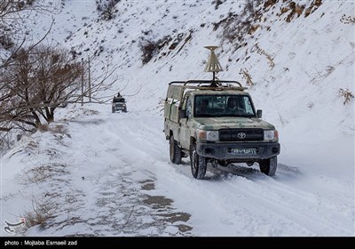 فعالیت مرزبانان هنگ‌مرزی ارومیه در نقاط صفر مرزی ایران و ترکیه