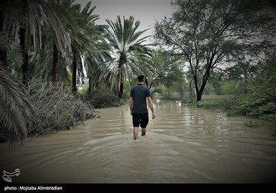 مناطق سیل زده استان هرمزگان شهرستان میناب