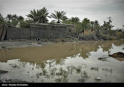 مناطق سیل زده استان هرمزگان شهرستان میناب