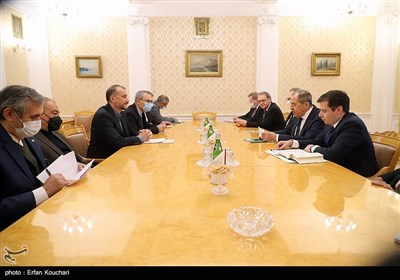 دیدار وزرای امور خارجه ایران و روسیه در مسکو