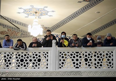 حضور و سخنرانی آیت الله رئیسی در مسجد جامع مسکو