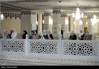 حضور و سخنرانی آیت الله رئیسی در مسجد جامع مسکو