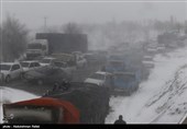 برف و کولاک به استان قزوین برمی‌گردد