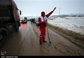 بارش برف در خراسان شمالی پرواز تهران-بجنورد &quot;لغو&quot; کرد