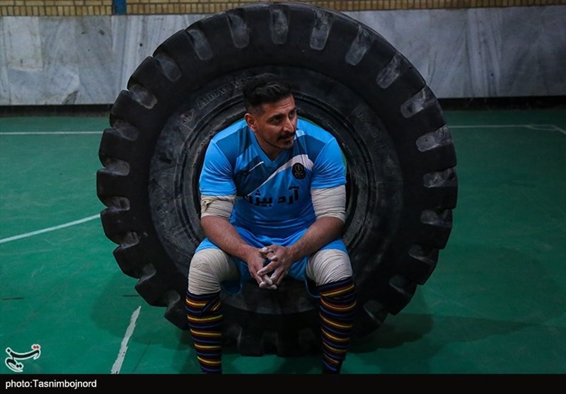 مسابقات قوی‌ترین مردان خراسان شمالی به روایت تصویر
