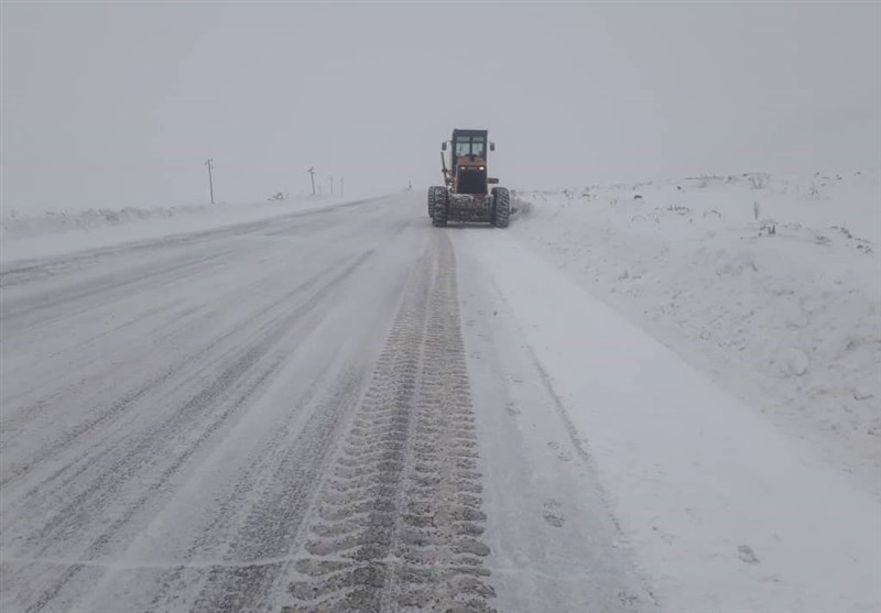 آخرین وضعیت جاده‌های استان اردبیل/ اردبیلی‌ها سرمای 24درجه زیرصفر را تجربه کردند