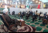 دیدار جمعی از مداحان با نماینده ولی‌فقیه در استان بوشهر به روایت تصویر
