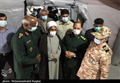 افتتاح بیمارستان سیار شهید سلیمانی سپاه در منطقه سیل‌زده رودبار جنوب+ تصاویر