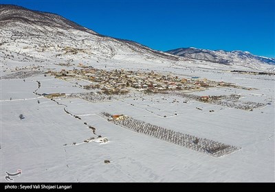 طبیعت برفی ارتفاعات مازندران 