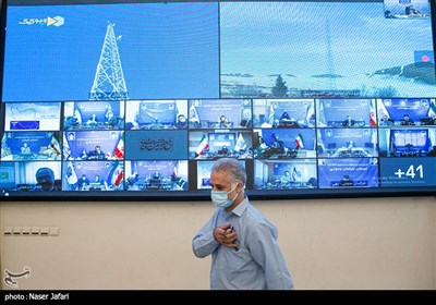 حضور ویدئو کنفرانسی جمعی از مدیران استانی در مراسم رونمایی از اتصال 1000 روستا به شبکه ارتباطات پرسرعت