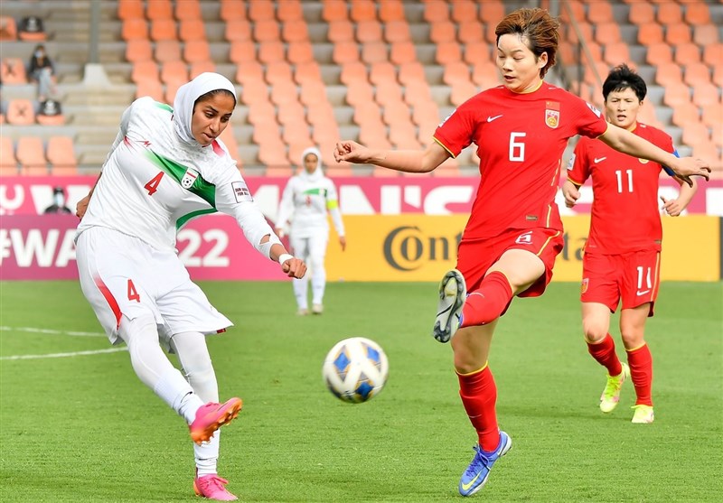 Iran Falls Short against China at 2022 AFC Women’s Asian Cup