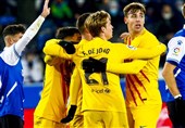 لالیگا| پیروزی دیرهنگام بارسلونا مقابل رقیب رده نوزدهمی