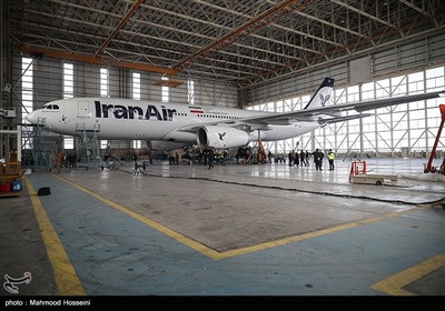 انجام تعمیرات A_CHK هواپیمای ایرباس 330 هواپیمایی جمهوری اسلامی ایران برای اولین بار
