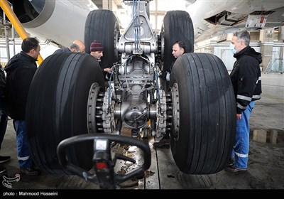 انجام تعمیرات A_CHK هواپیمای ایرباس 330 هواپیمایی جمهوری اسلامی ایران برای اولین بار
