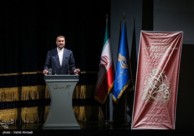 سخنرانی حسین امیر عبداللهیان وزیر امور خارجه در مراسم بزرگداشت روز زن 